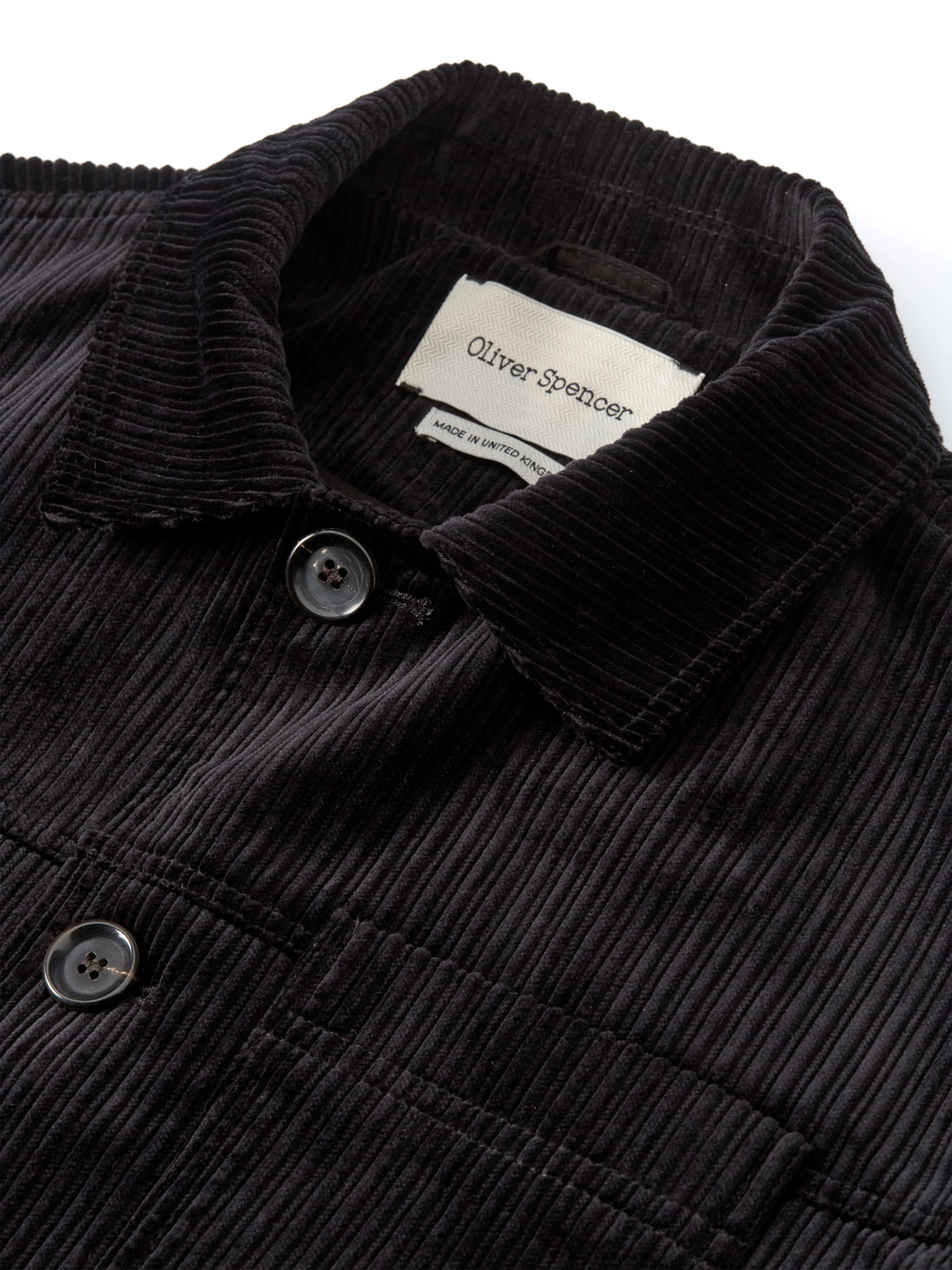 Buffalo Jacket Hedden Cord Black