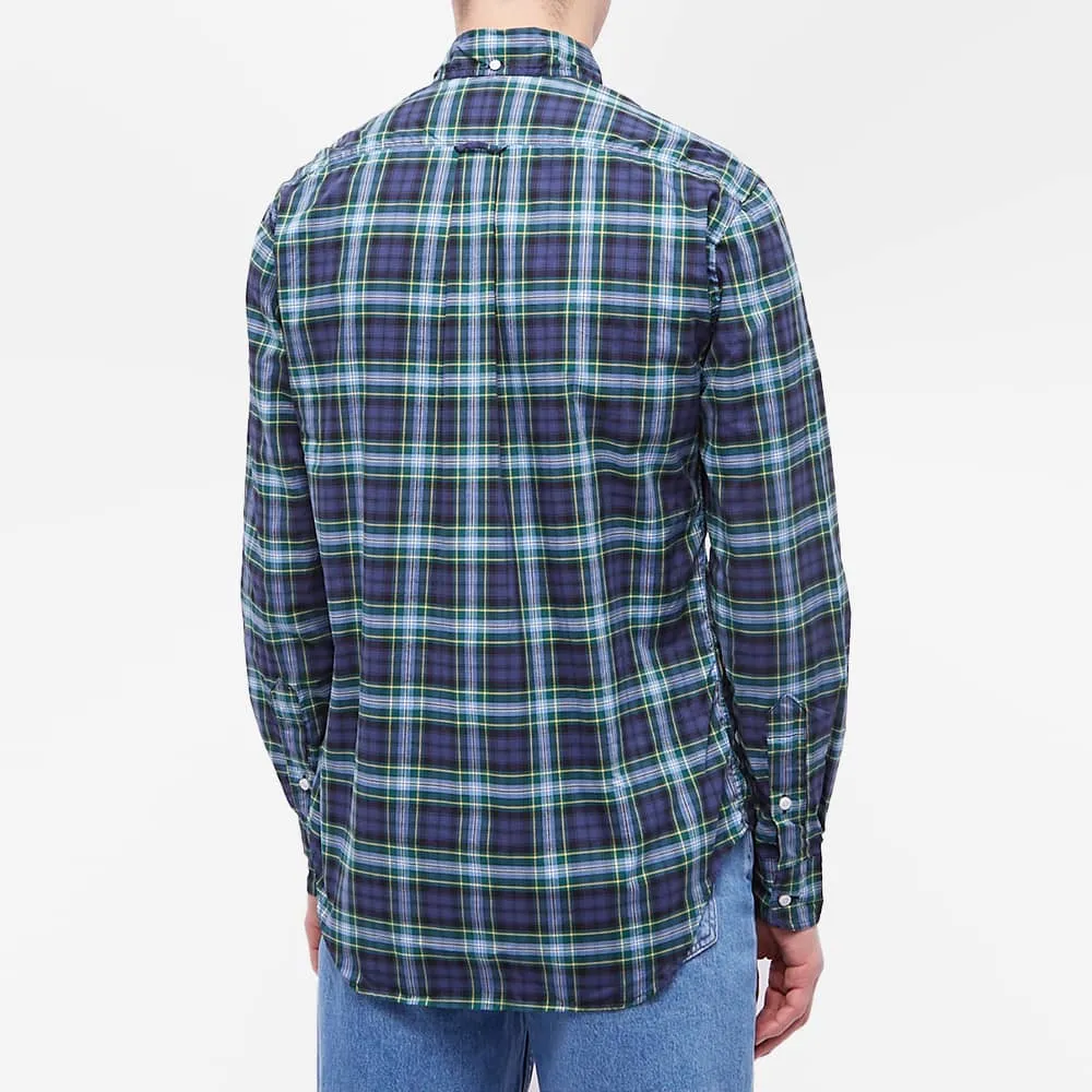 Gitman Vintage Button Down Archive Poplin Check Shirt